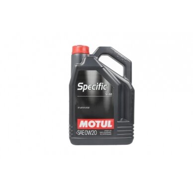 Variklio alyva Motul Specific 5122 0W20, 5L