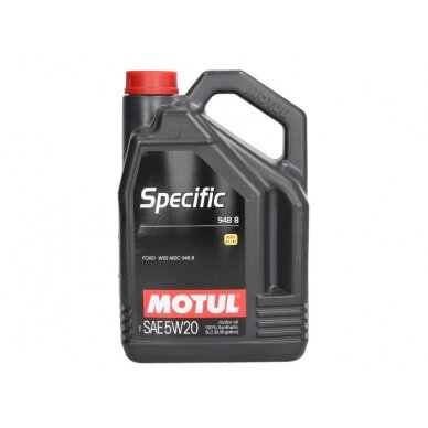 Variklio alyva Motul Specific 948B 5W20, 5L