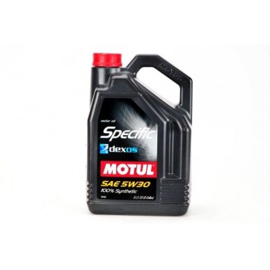 Variklio alyva Motul Specific DEXOS2 5W30, 5L