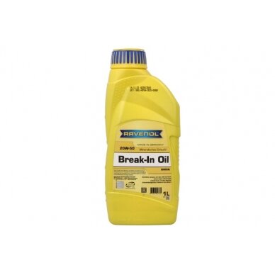 Variklio alyva Ravenol BREAK-IN OIL 20W50, 1L