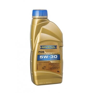 Variklio alyva Ravenol FDS SAE 5W30, 1L