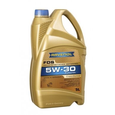 Variklio alyva Ravenol FDS SAE 5W30, 5L