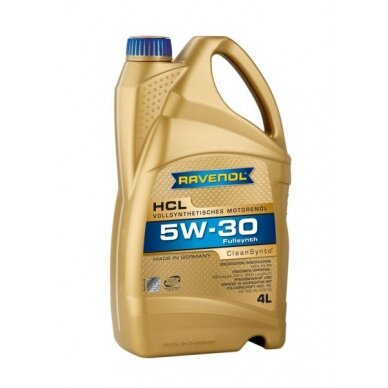 Variklio alyva Ravenol HCL SAE 5W30, 4L