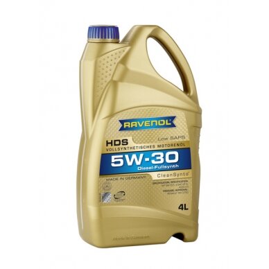 Variklio alyva Ravenol HDS SAE 5W30, 4L