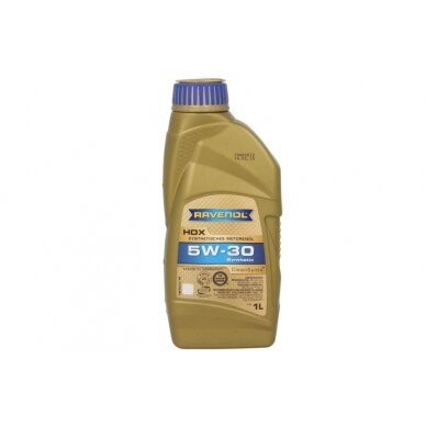 Variklio alyva Ravenol HDX SAE 5W30, 1L