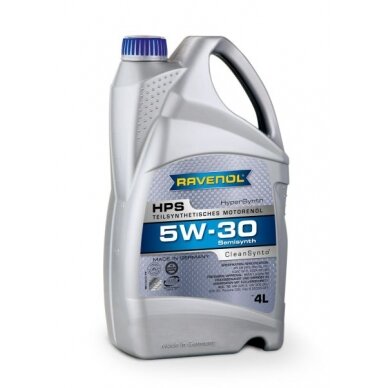 Variklio alyva Ravenol HPS SAE 5W30, 4L