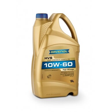 Variklio alyva Ravenol HVS SAE 10W60, 5L