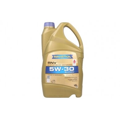 Variklio alyva Ravenol RNV 5W30, 4L